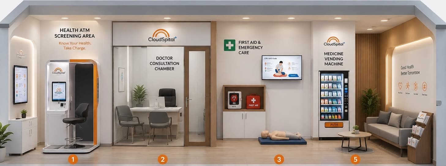 Cloudspital Smart Clinic Lounge