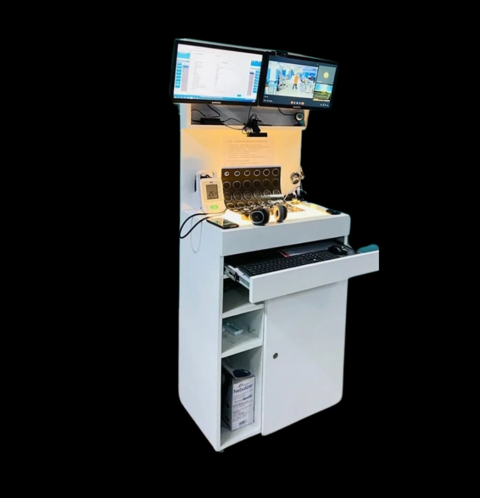 Medsync-IV Telemedicine + POCT Cart