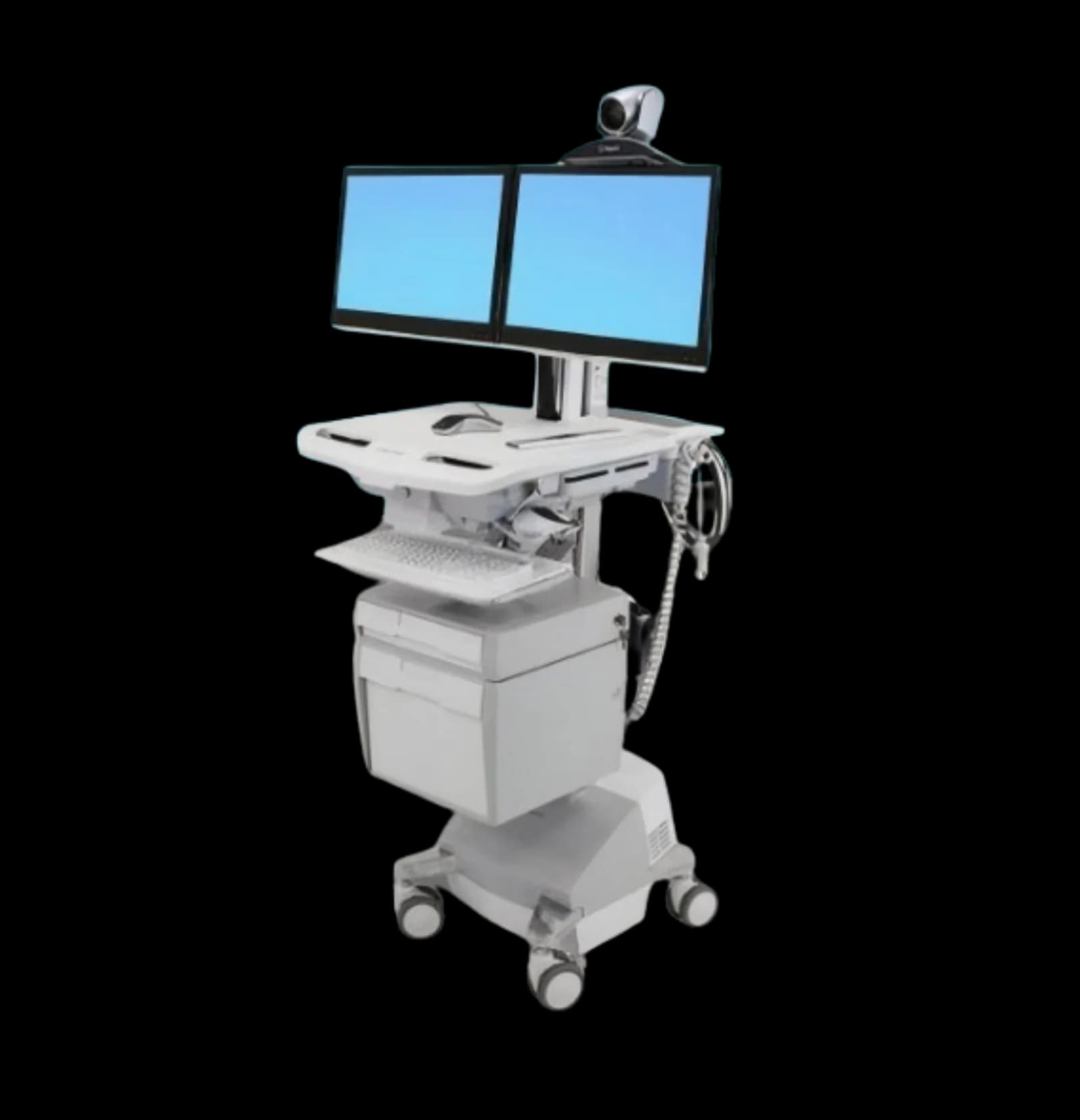 Medsync-VI Telemedicine + POCT Cart (ICU)